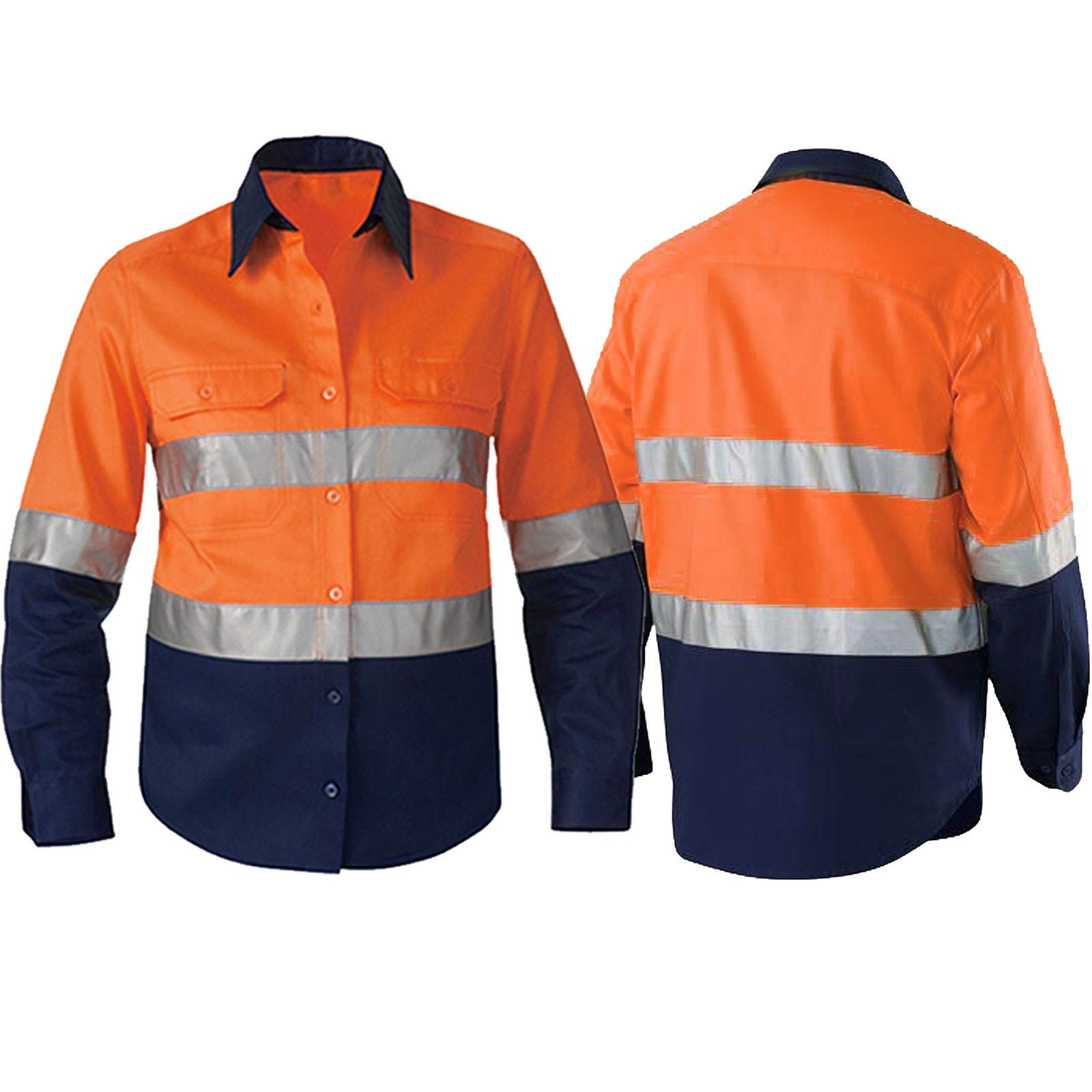 Safety Button Up Shirts