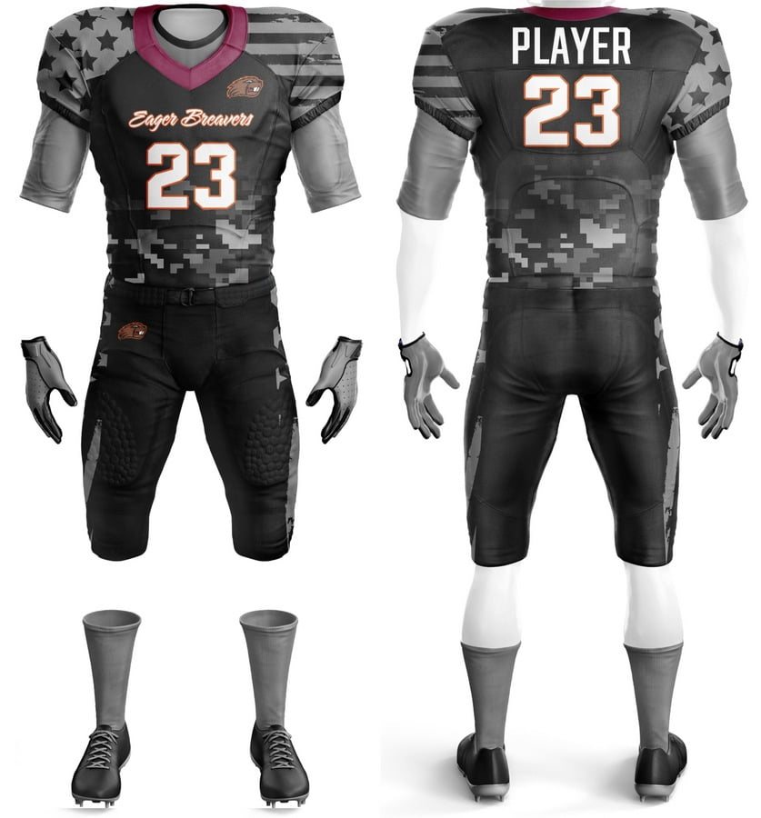American Football Uniform